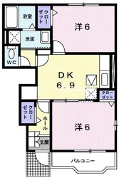 ゆうゆうトピアの物件間取画像